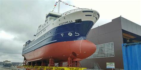 Russian Shipyard Launches New Value Added Groundfish Vessel