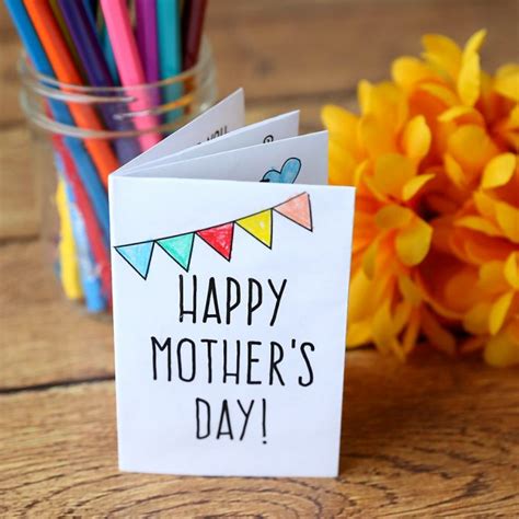 Free Adorable Printable Mothers Day Card For Kids 247 Moms