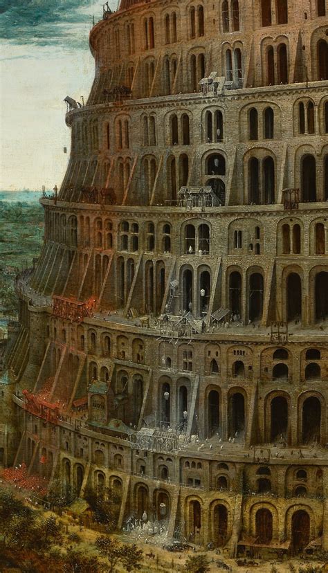 Genesis 10 gives the descendants of noah and his sons; ThirdDime Art — The "Little" Tower of Babel by Pieter ...
