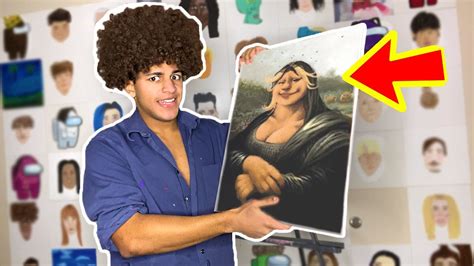 Painting The Mona Lisa In 4 Minutes Blob Ross Youtube