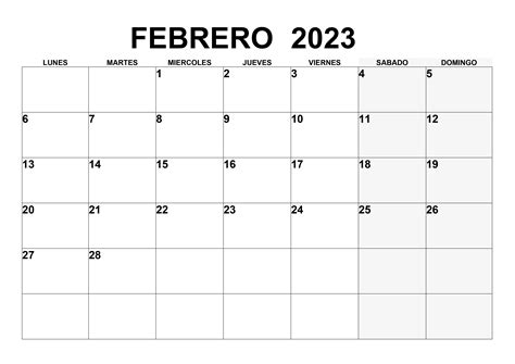 Calendario Febrero 2020 Para Imprimir ¡organiza Tu Mes