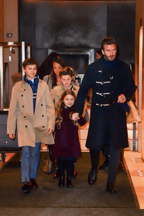 Victoria beckham showed her latest collection at london fashion week on sunday, and as ever, her entire family showed up to support her. 9 Beckham Family Twinning Hair Moments in 2020 | The ...
