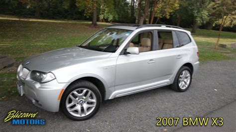 The 3.0si is the sole trim level offered. 2007 BMW x3 - YouTube
