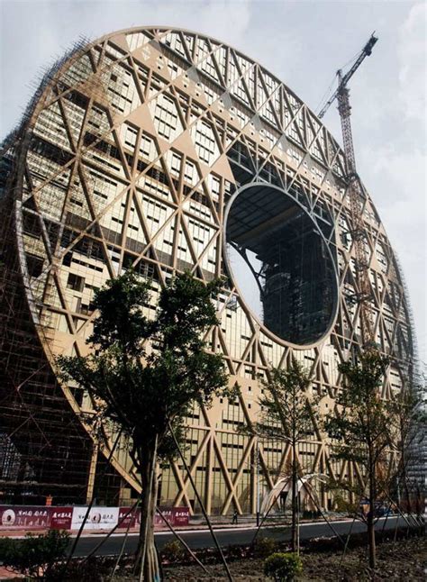 New Skyscraper In China Has A Circular Shape