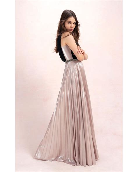 Jenny Packham Oasis Pleated Silk Gown In Pink Lyst
