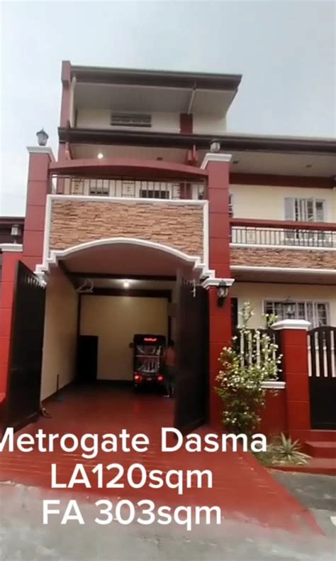 Metrogate Dasmarinas 3 Storey House For Sale Property For Sale House