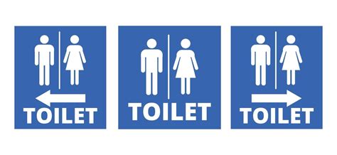 Toilet Signs Male And Female 2409946 Vector Art At Vecteezy