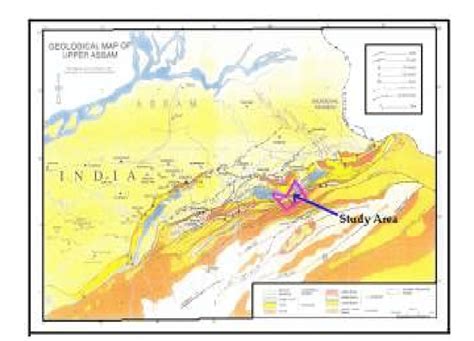 Regional Geological Map Of Assam Arakan Basin And Study Area