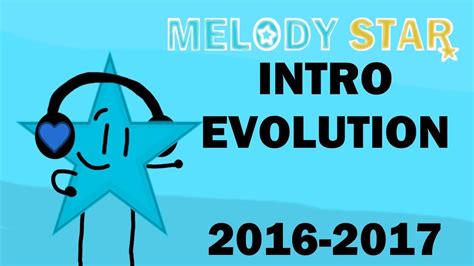 Evolution Of The Melody Star Intro Youtube