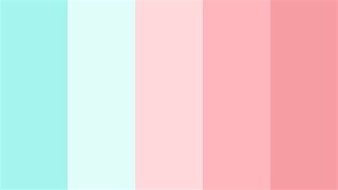 Feminine Blues And Pinks Color Palette Color Palette Pink Color