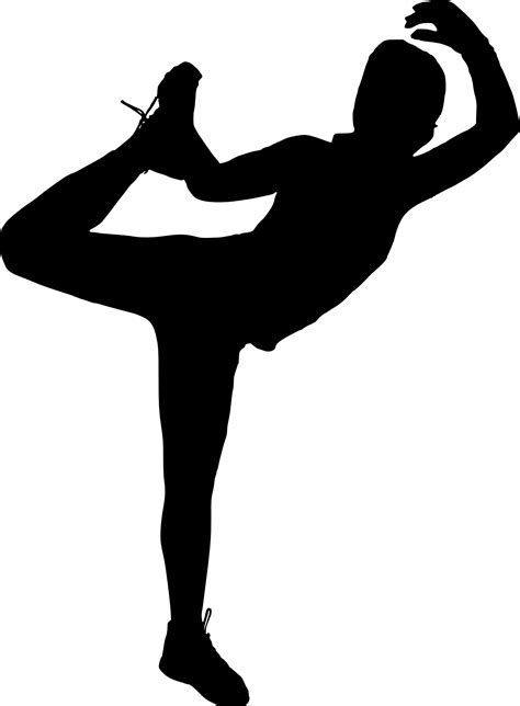 18 Fitness Silhouette Png Transparent