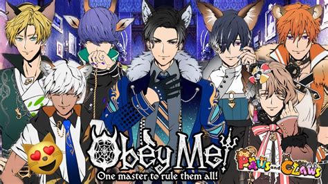 they turned into cats 😍🐱 💖demon dating sim obey me shall we date otome ami yoshiko youtube