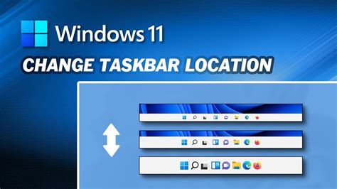 How To Change Taskbar Location On Windows Change Windows Taskbar To The Left Top Right YouTube