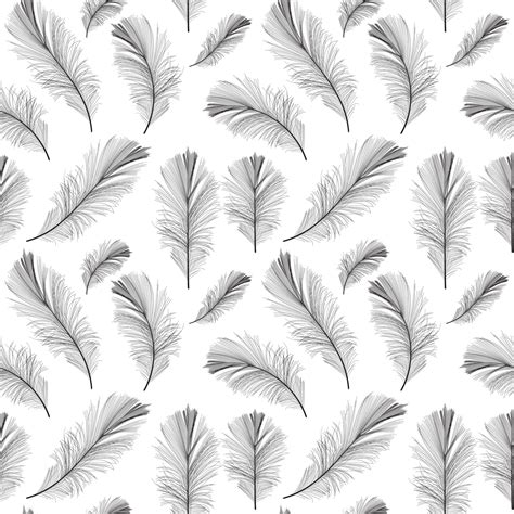 Feather Pattern Wallpaper