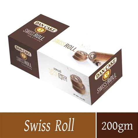 Dan Cake Chocolate Swiss Roll 200gm