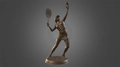 Girl Player In Tennis 3d Model By Doncgartist 8c7aa98 Sketchfab