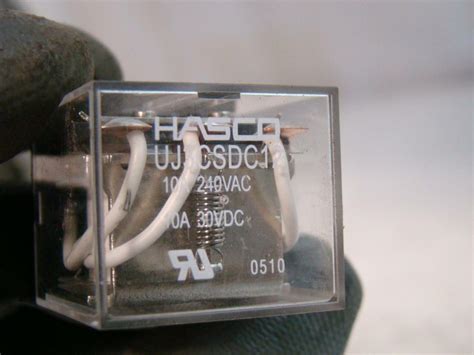 Hasco relays and electronics international corp. Hasco 240VAC 10A Relay UJ3CSDC12 | Joseph Fazzio, Incorporated