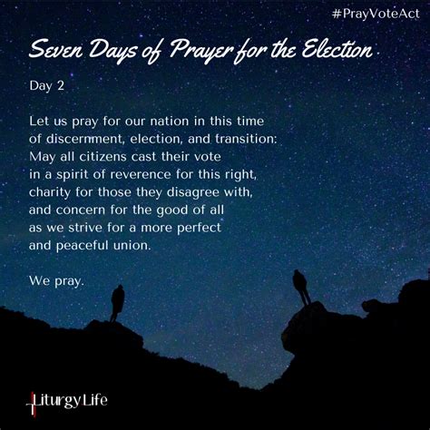 Prayers For The Upcoming Election Liturgylife