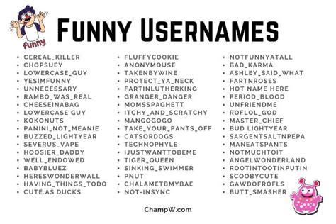 Funny Usernames For Creating A Cool Social Presence Now