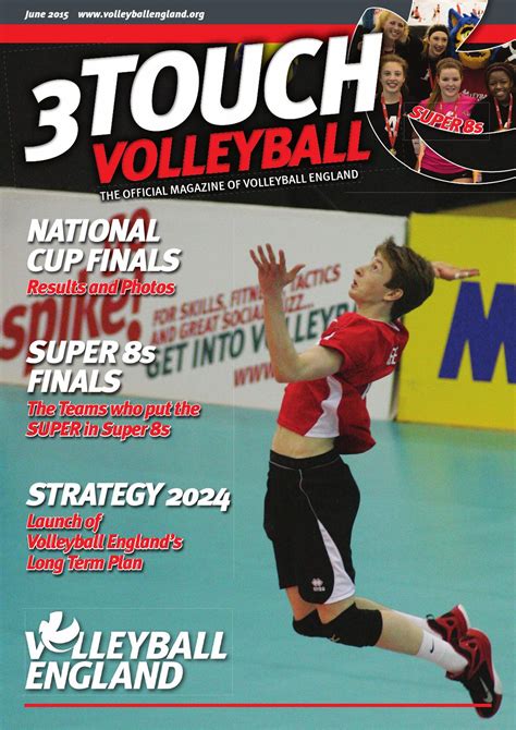 Volleyball Sports Photography Magazine Cover Templates
