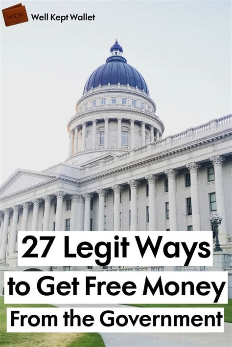 Check spelling or type a new query. 26 Legit Ways to Get Free Money From the Government