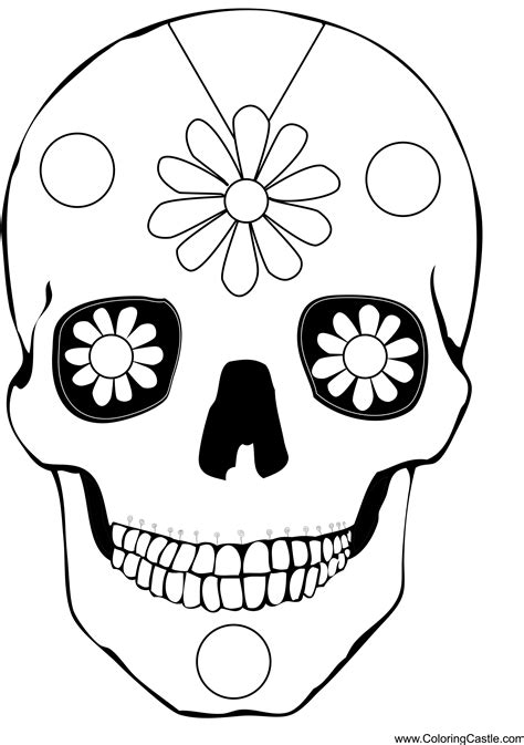 Day Of The Dead Printable Craft