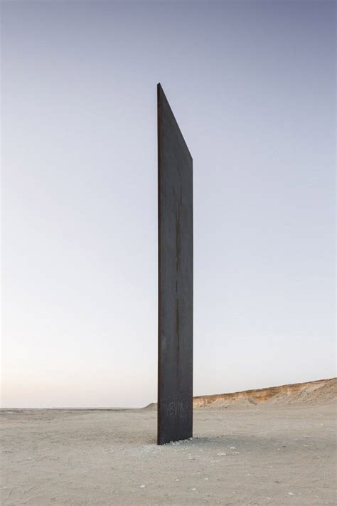 Gallery Of Richard Serras East Westwest East Rises In The Qatari