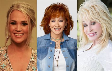 2019 Cma Awards Hosts Carrie Reba And Dolly Join Forces