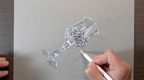 Available in many file formats including max, obj, fbx, 3ds, stl, c4d, blend, ma, mb. How to draw a Glass - Time Lapse 3D Drawing - YouTube