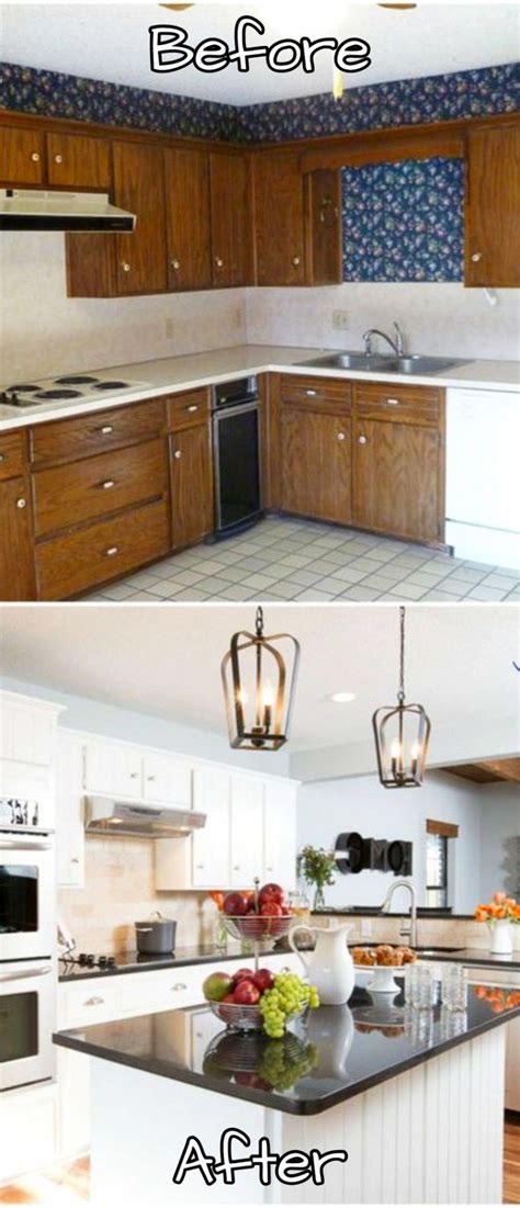 When thinking about cheap kitchen remodel ideas; Small Kitchen Remodels Before and After PICTURES To Drool ...