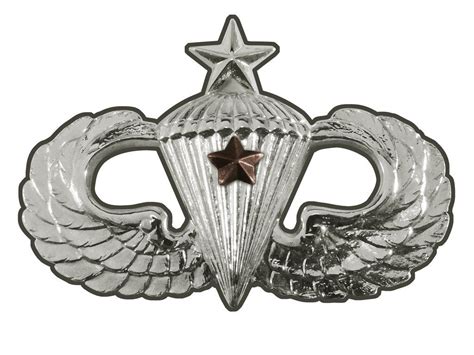 Parachutist Badge Senior Combat Star Sign