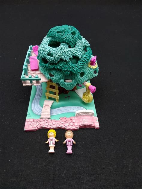 Polly Pocket Tree House With Figures Etsy