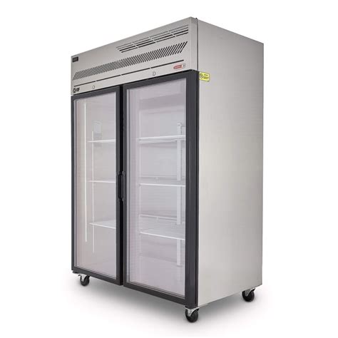 Productos Refrigerador Acero Inoxidable 2 Puertas De Cristal Torrey