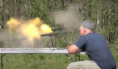 Video 50 Caliber Rifle Explodes In Youtubers Face Nearly Killing