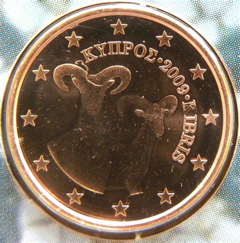 Cyprus 1 Cent Coin 2009 Euro Coinstv The Online Eurocoins Catalogue