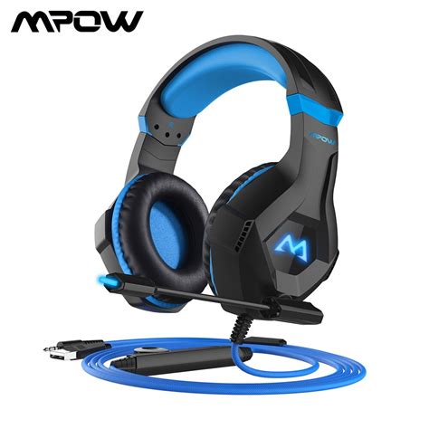 Mpow Eg9 Wired Hoofdtelefoon Stereo Gaming Headset Met 40mm Drivers