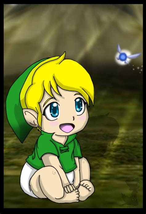 Baby Link Kokiri Forest By Babychrisfox On Deviantart Zelda Baby Legend Of Zelda Geek Baby