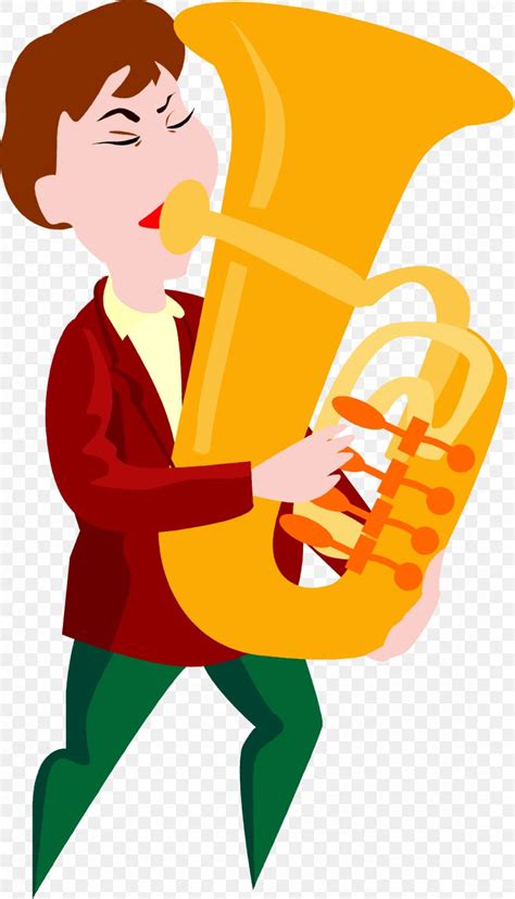 Musician Tuba Animation Royalty Free Png 1086x1896px Watercolor