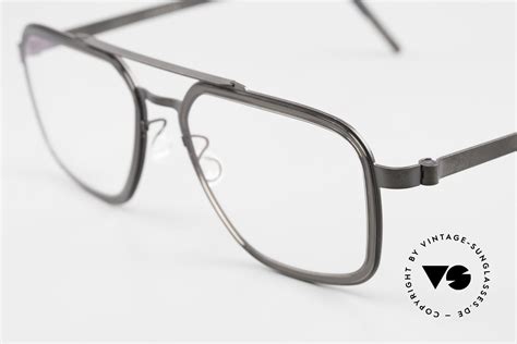 Glasses Lindberg 9743 Strip Titanium Mens Designer Eyeglasses