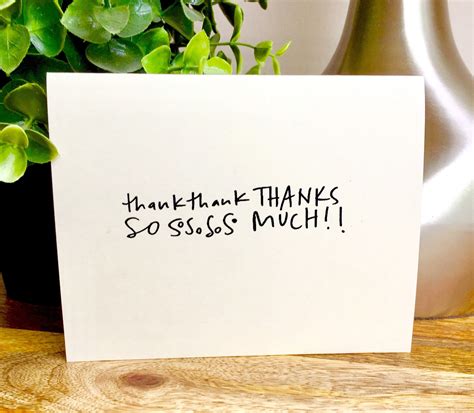 Pack Of Thank You Cards Bulk Greetings Unique Thank You Etsy