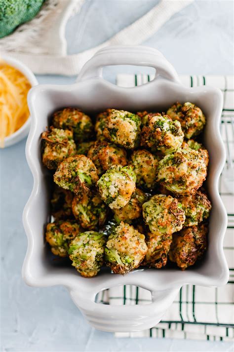 Grated parmesan cheese 6 eggs, beaten 1 1/2 sticks butter, softened 1/2 tsp. Air Fryer Broccoli Cheese Bites - Meg's Everyday Indulgence
