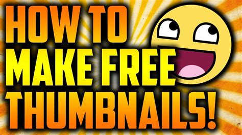 How To Make Your Own Thumbnail Wtf So Easy Youtube