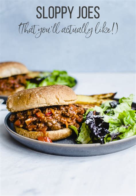 Healthy Sloppy Joes Veggie Rich And Delish Thriving Home