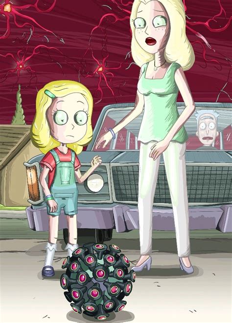 Rick And Morty • Beth And Diane Sanchez Rick And Morty Characters Rick And Morty Poster Rick