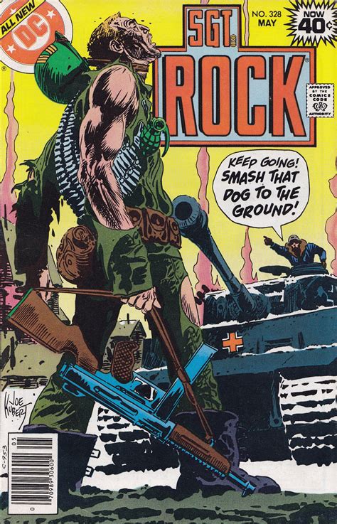Sgt Rock 328 Comics Dc Comic Books War Comics