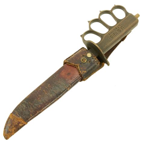 Original Us Wwi M1918 Mark I Modified Trench Knife By L F And C Wit