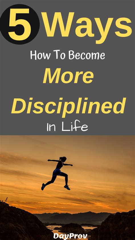 5 Ways How To Become More Disciplined In Life Self Discipline How To