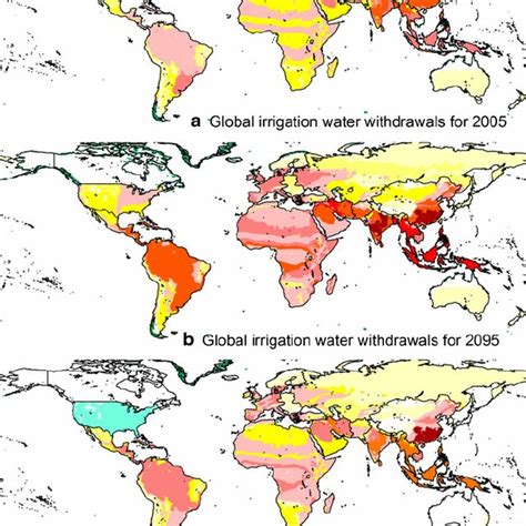 Projections Of Global Irrigation Water Withdrawals Over The 21st