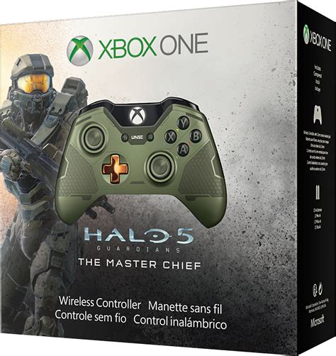 Xbox One Halo 5 Limited Edition Master Chief Controller Lmlvn