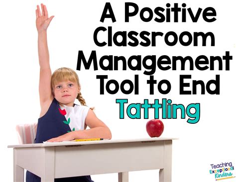 Teachers Are You Looking For A Way To End Tattling In Your Classroom Quite The Tattle Tales